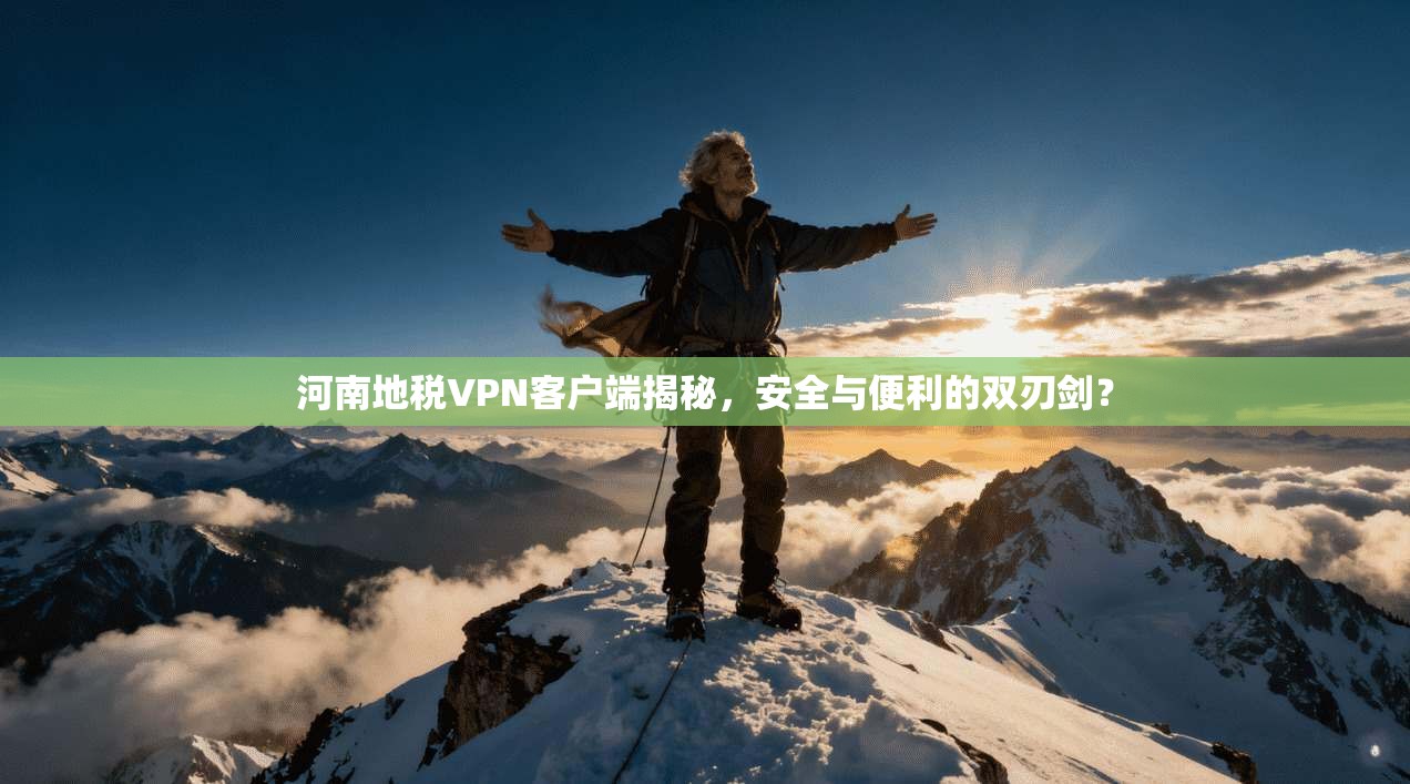 河南地税VPN客户端揭秘,安全与便利的双刃剑? 河南地税VPN客户端揭秘,安全与便利的双刃剑?