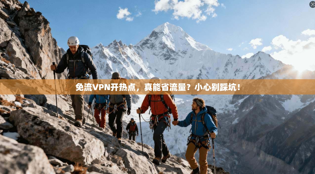 免流VPN开热点,真能省流量?小心别踩坑!