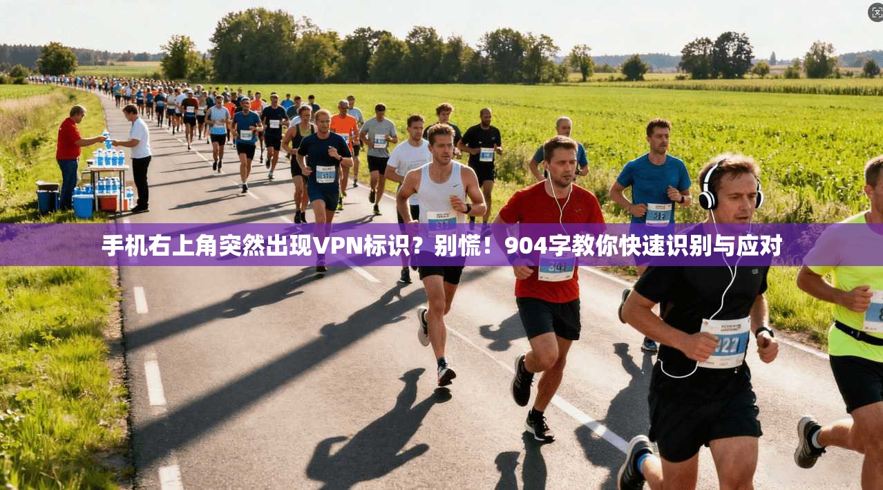 手机右上角突然出现VPN标识?别慌!904字教你快速识别与应对