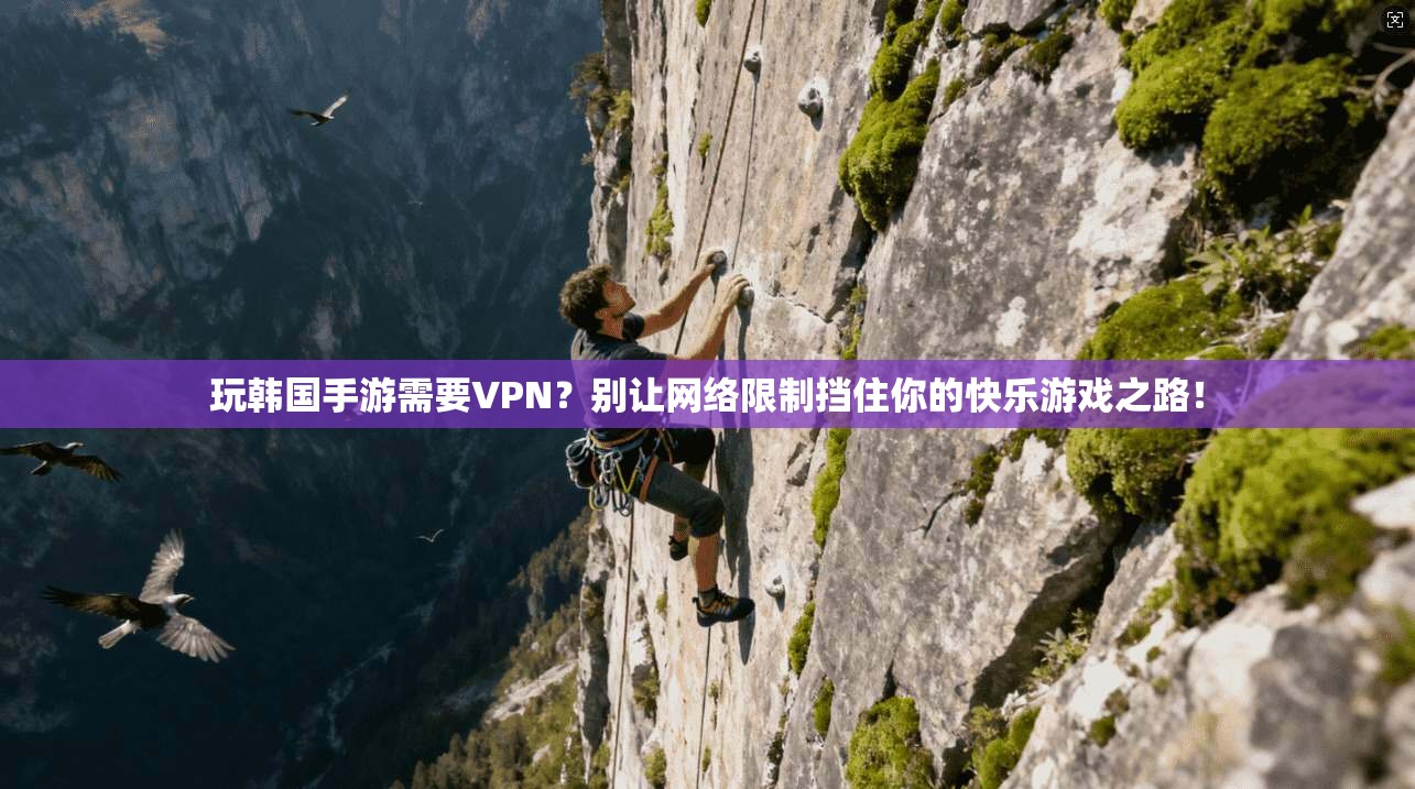 玩韩国手游需要VPN？别让网络限制挡住你的快乐游戏之路！