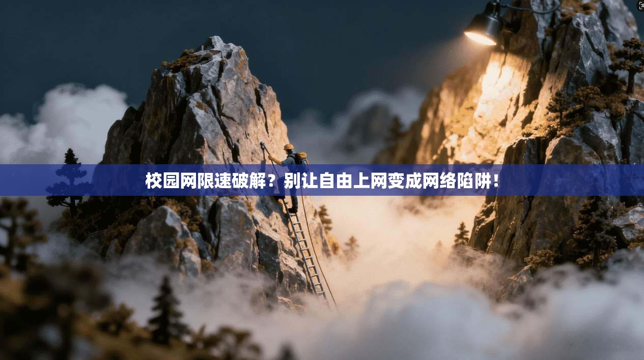 校园网限速破解？别让自由上网变成网络陷阱！