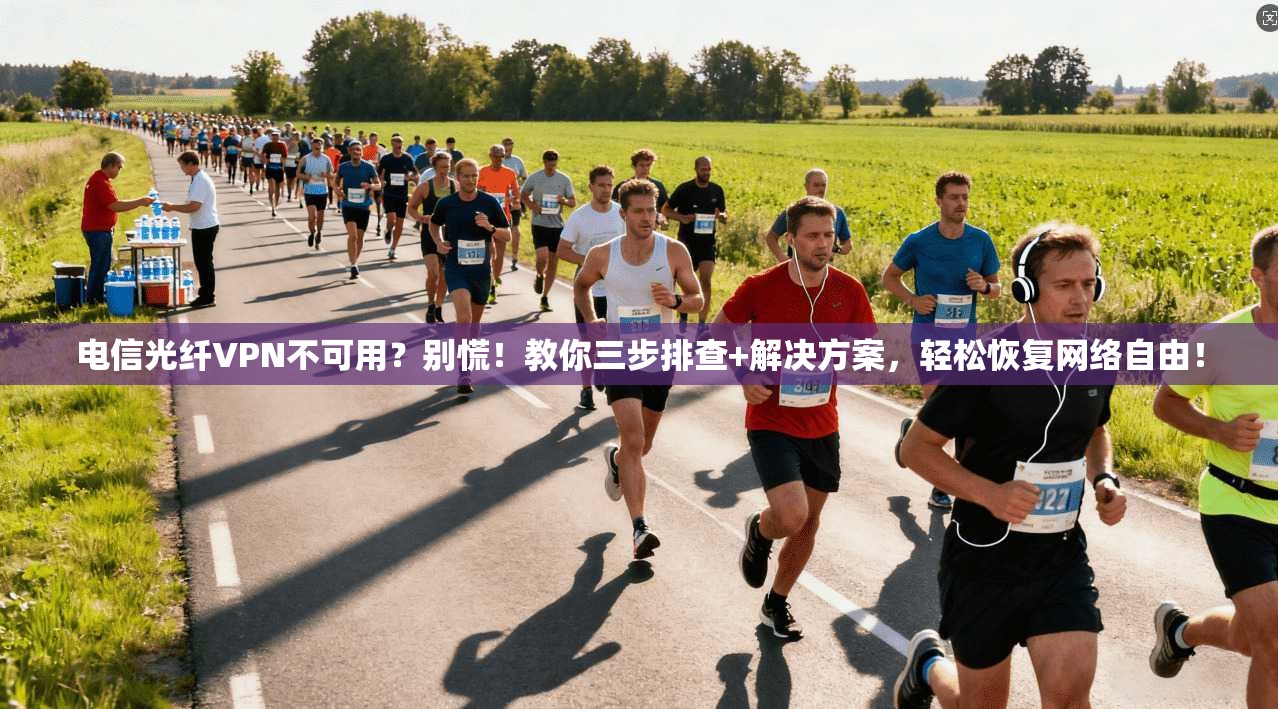 电信光纤VPN不可用?别慌!教你三步排查+解决方案,轻松恢复网络自由!