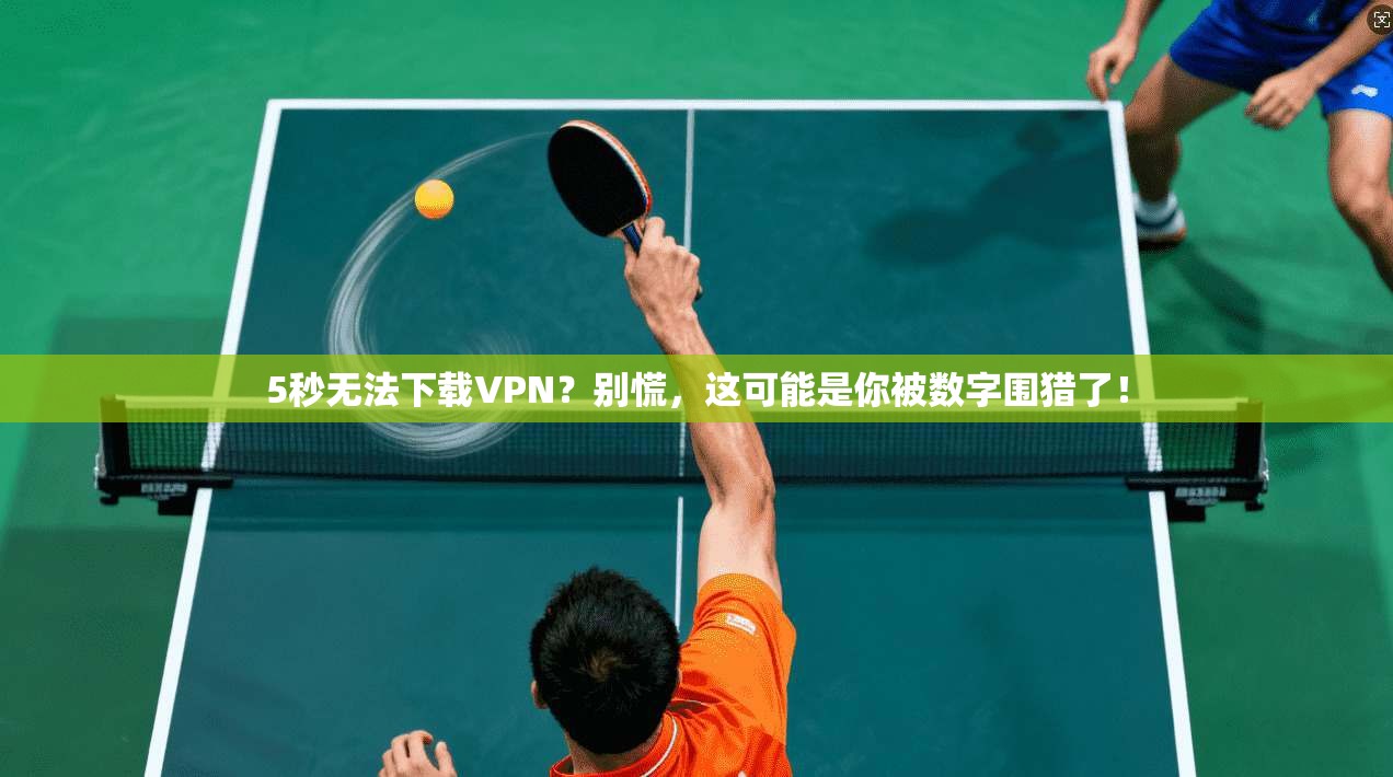 5秒无法下载VPN？别慌，这可能是你被数字围猎了！