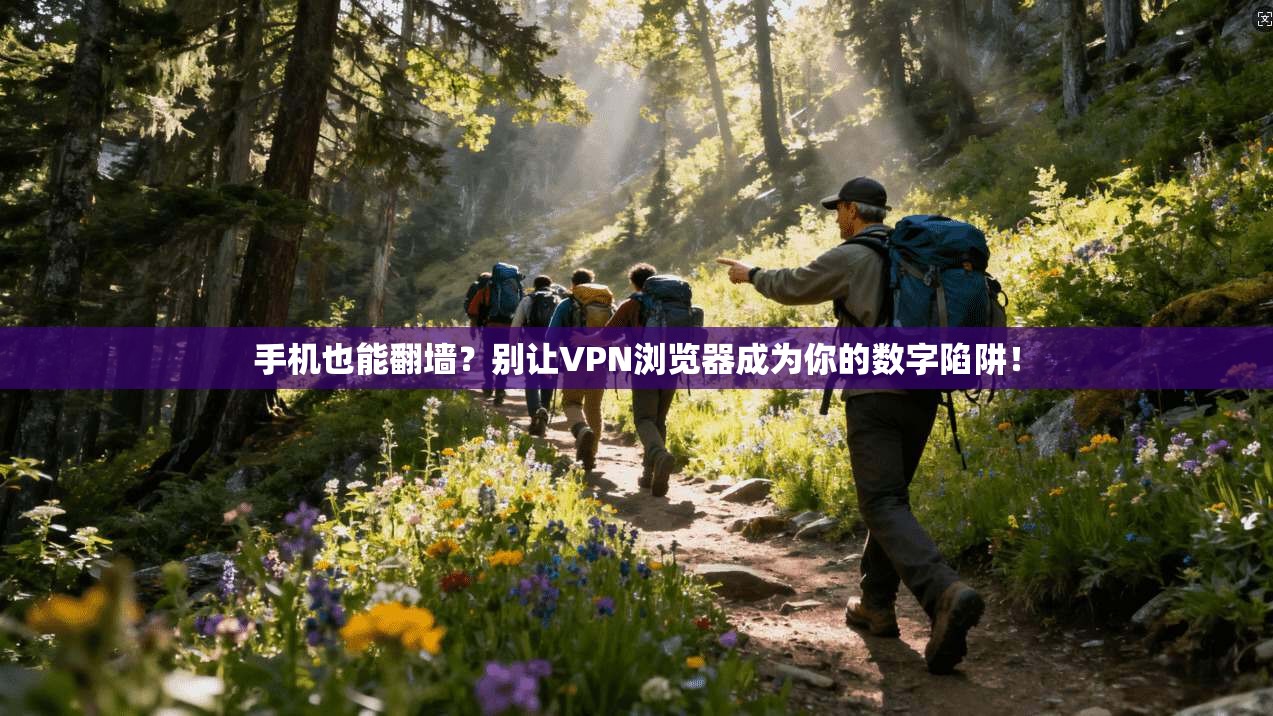 手机也能翻墙？别让VPN浏览器成为你的数字陷阱！