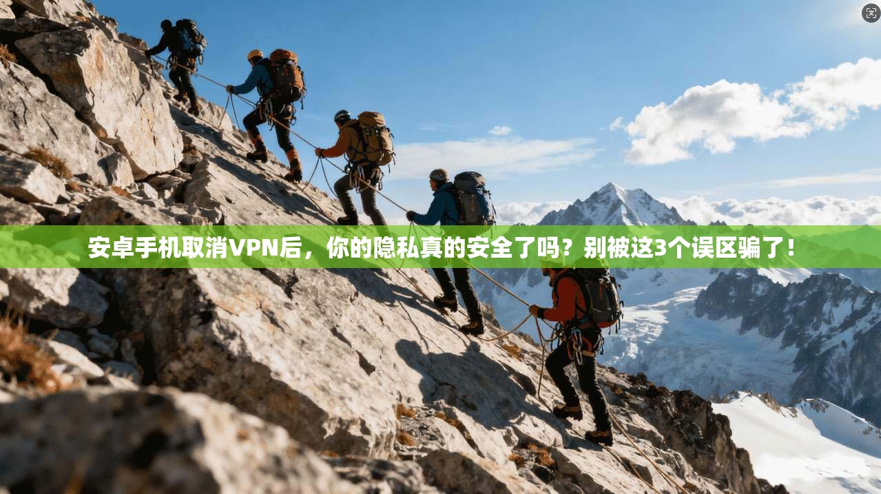 安卓手机取消VPN后，你的隐私真的安全了吗？别被这3个误区骗了！