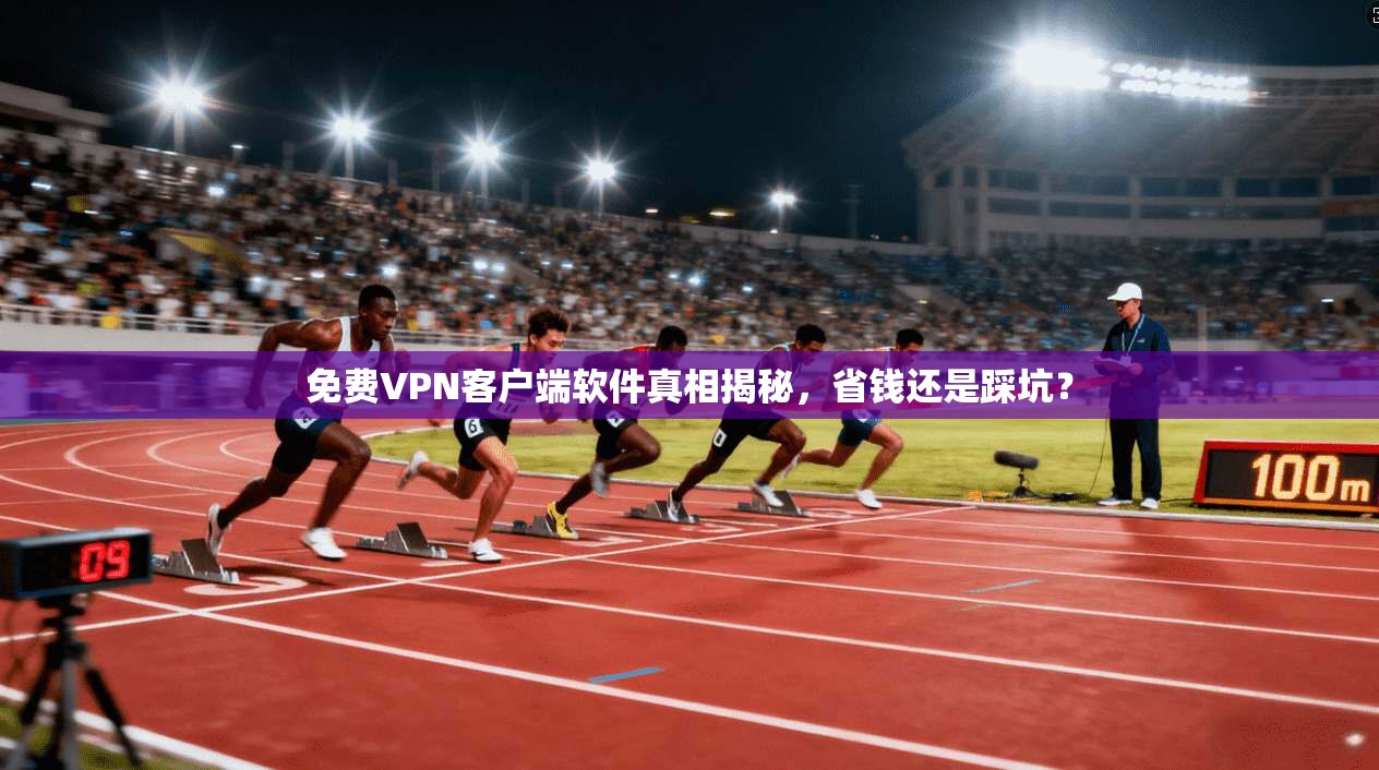 免费VPN客户端软件真相揭秘,省钱还是踩坑?