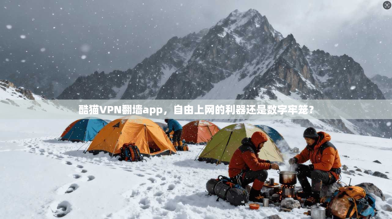 酷猫VPN翻墙app，自由上网的利器还是数字牢笼？