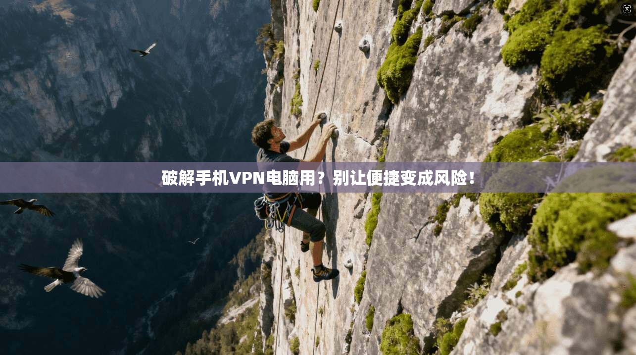 破解手机VPN电脑用？别让便捷变成风险！