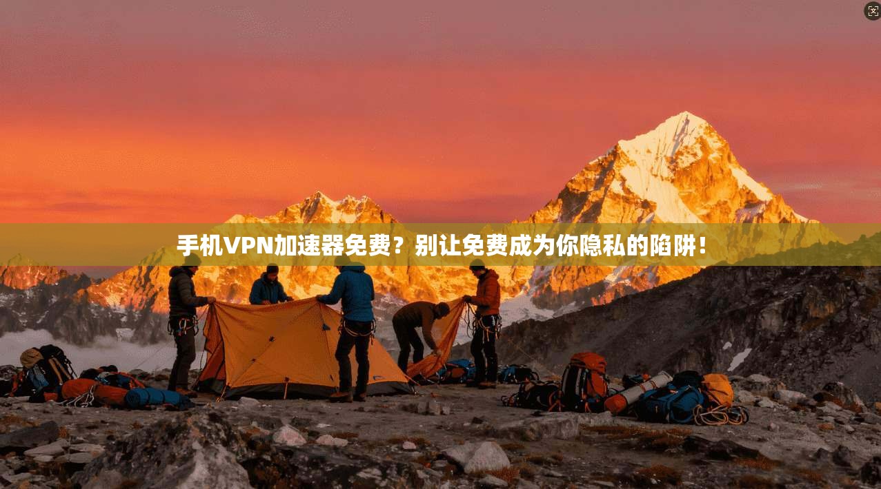 手机VPN加速器免费？别让免费成为你隐私的陷阱！