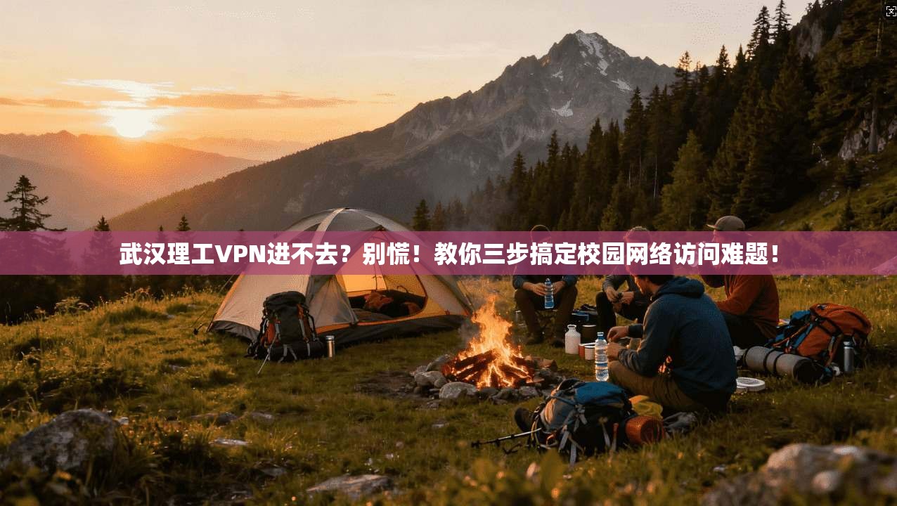 武汉理工VPN进不去？别慌！教你三步搞定校园网络访问难题！