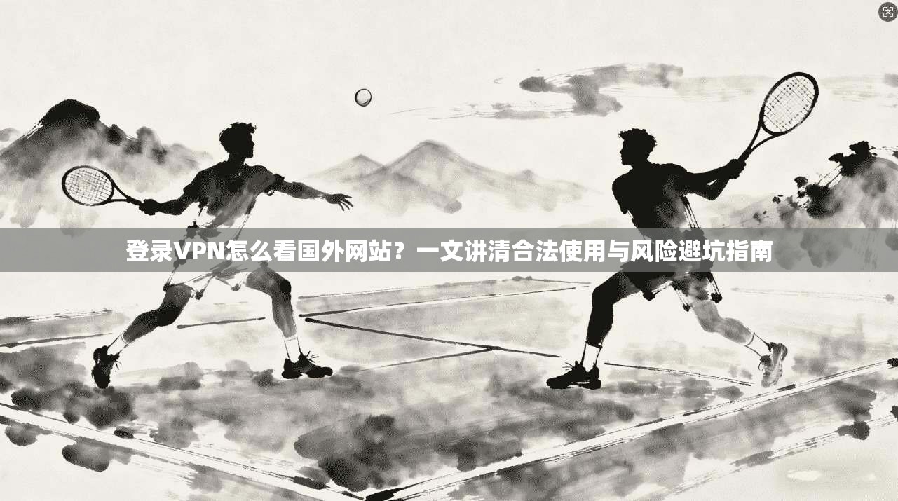 登录VPN怎么看国外网站？一文讲清合法使用与风险避坑指南
