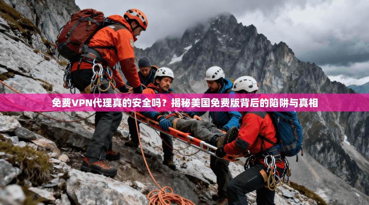 免费VPN代理真的安全吗？揭秘美国免费版背后的陷阱与真相