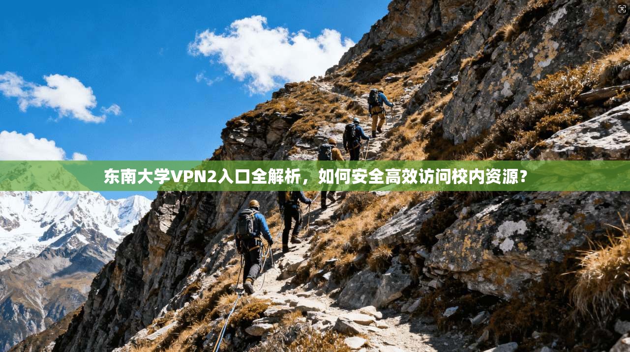 东南大学VPN2入口全解析，如何安全高效访问校内资源？