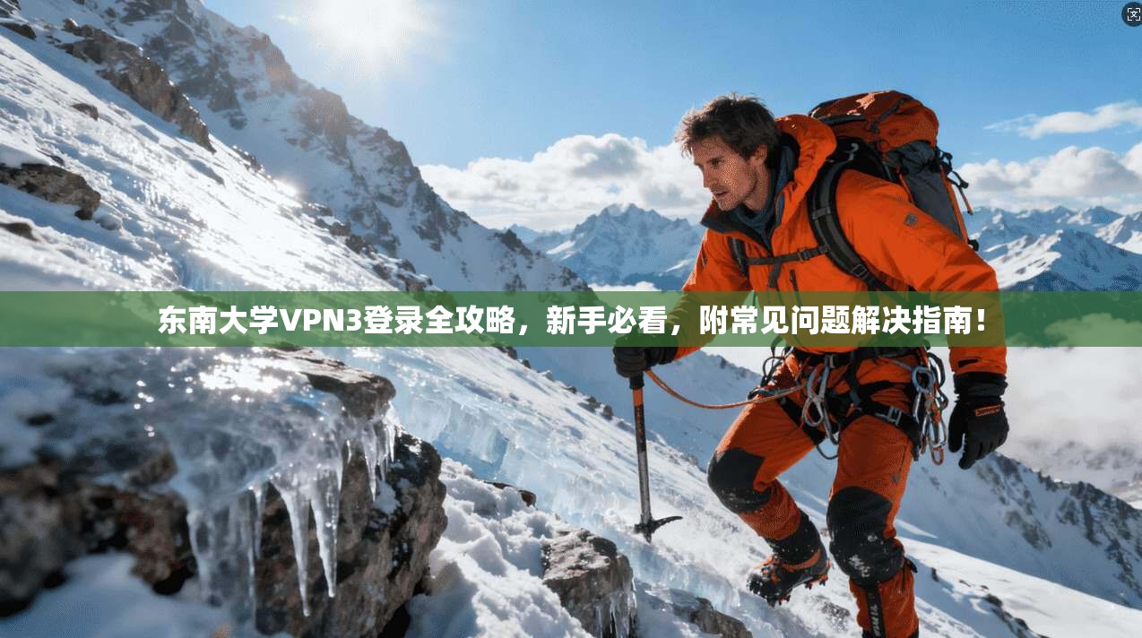 东南大学VPN3登录全攻略,新手必看,附常见问题解决指南!