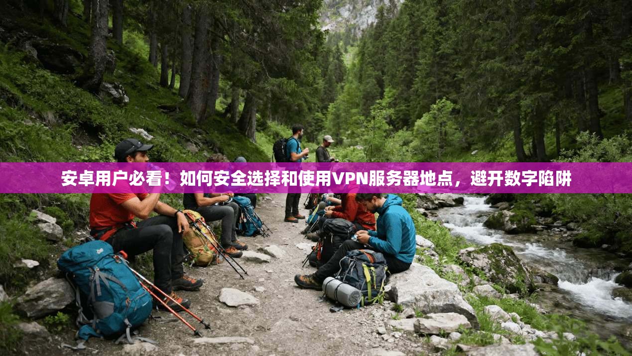 安卓用户必看！如何安全选择和使用VPN服务器地点，避开数字陷阱