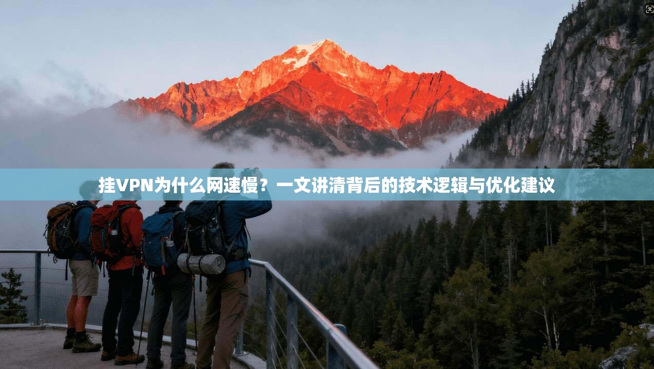 挂VPN为什么网速慢？一文讲清背后的技术逻辑与优化建议