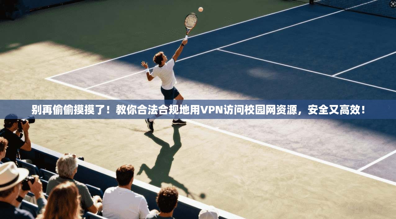 别再偷偷摸摸了！教你合法合规地用VPN访问校园网资源，安全又高效！