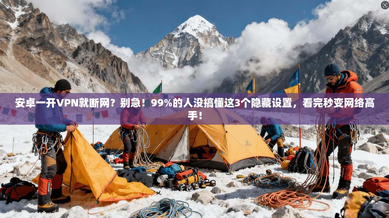 安卓一开VPN就断网？别急！99%的人没搞懂这3个隐藏设置，看完秒变网络高手！