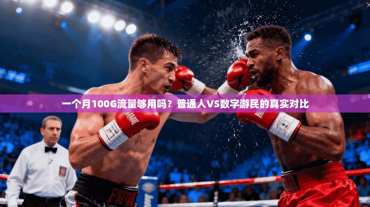 一个月100G流量够用吗？普通人VS数字游民的真实对比